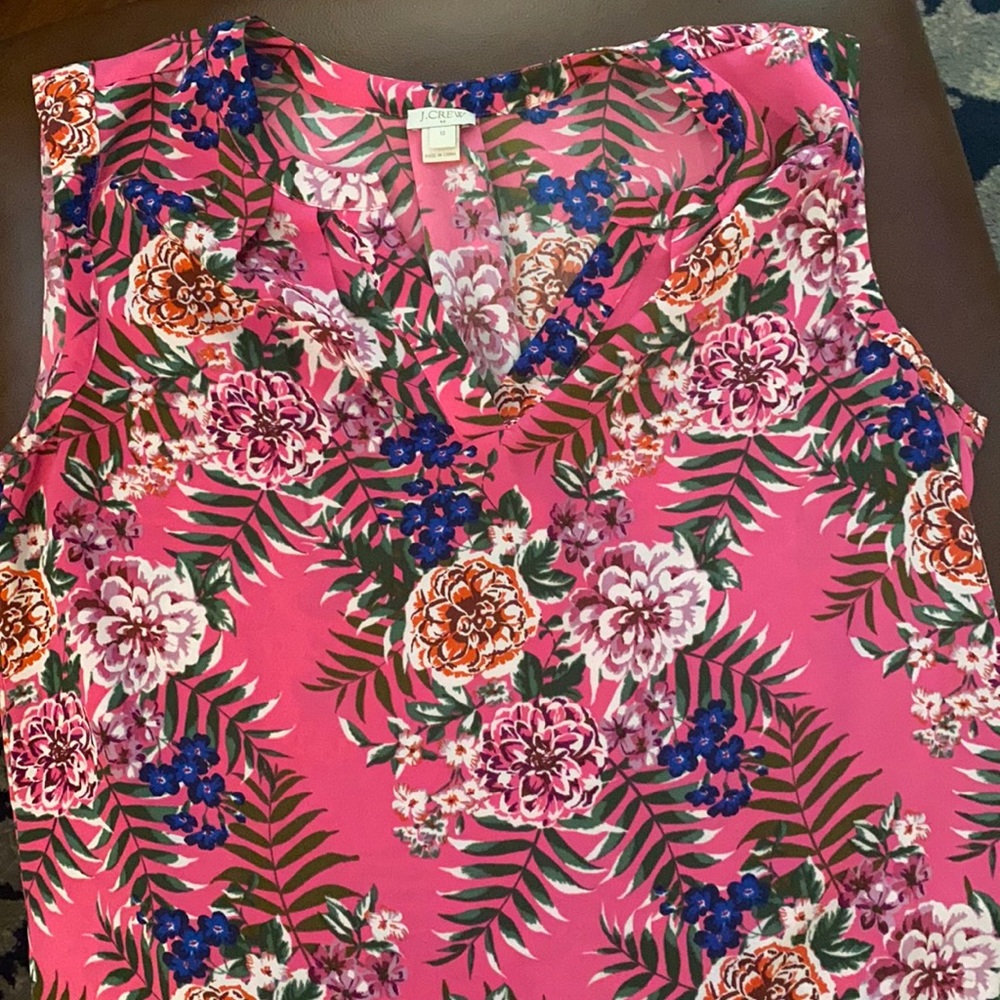 Jcrew floral top